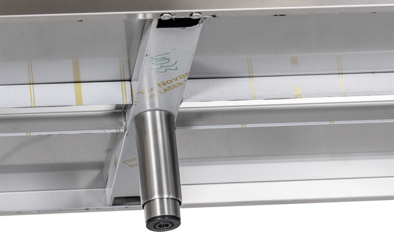 KBS Gastrotechnik Durchreicheschrank ohne Aufkantung B 100cm x T 60cm