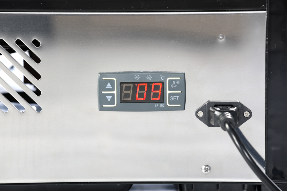 KBS Gastrotechnik Aufsatz-Kühlvitrine VKV 170 170 mit 2 Etagen