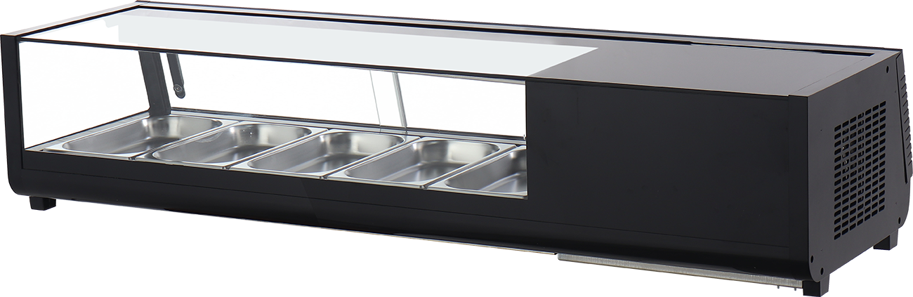 KBS Gastrotechnik Belegstation Sushi 1410 für 5x GN 1/3