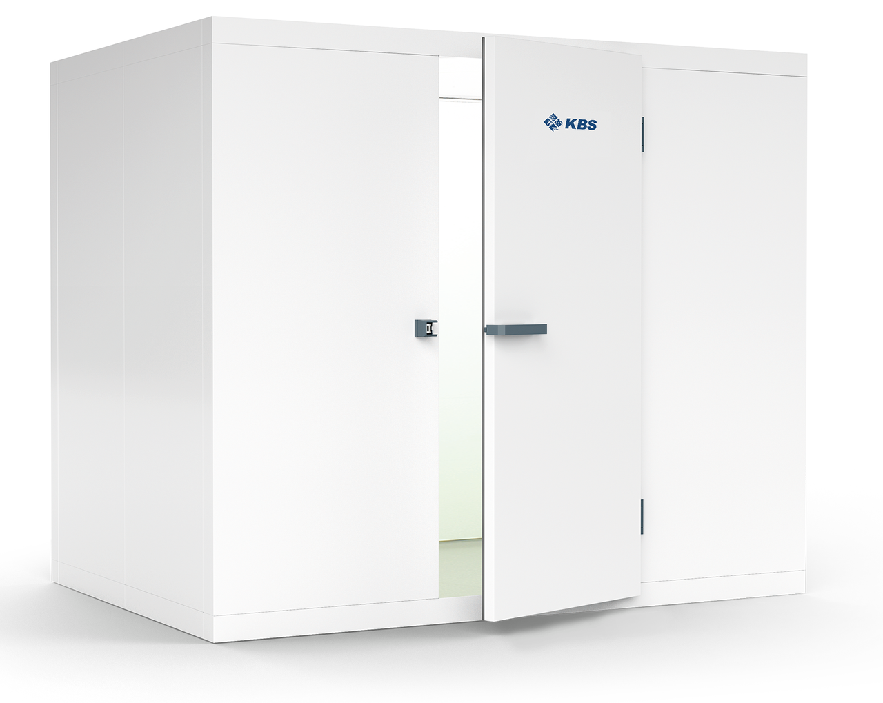 KBS Gastrotechnik Kühlzelle EVO80-06 Komplettpaket inkl. Aggregat und Regalsystem