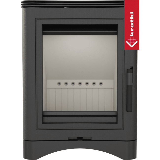 Kratki Gußeisen Kaminofen EKO KRATKI K5 7 kW Ø 150 mit Zubehör