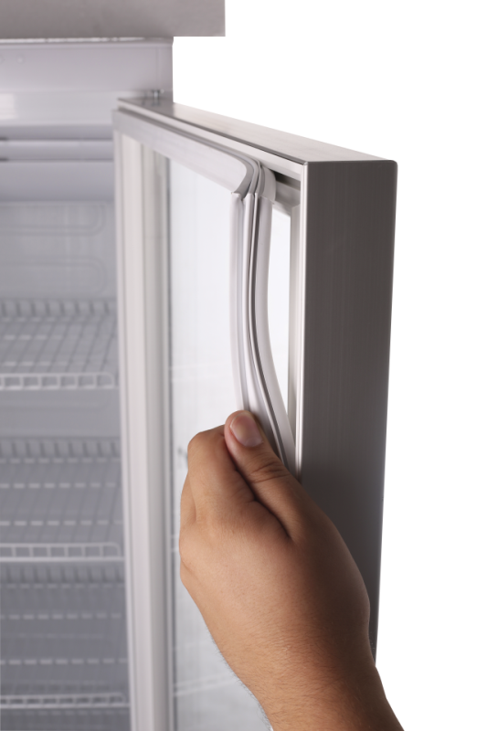 KBS Gastrotechnik Glastürkühlschrank CD 350 weiß