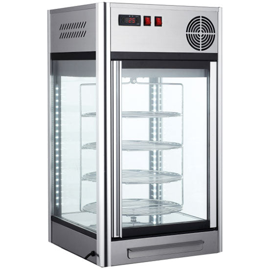 Virtus Kühltheke mit 4 Ebenen ø 350 mm, 2°/+10°C
