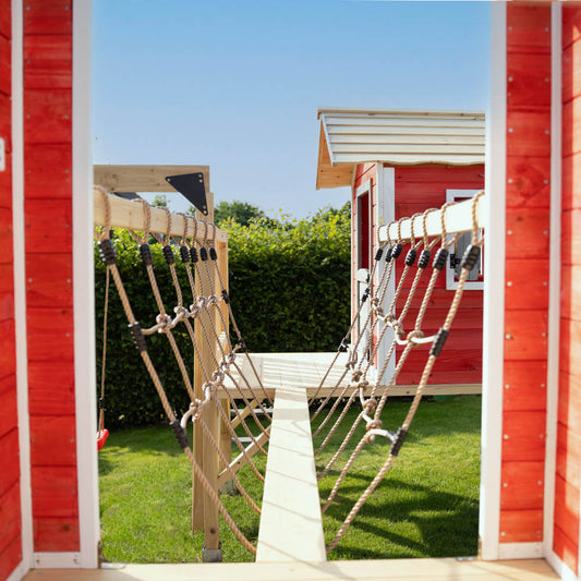 Home Deluxe Spielpark inkl. Rutsche WUNDERLAND - 555 x 340 cm