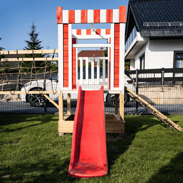 Home Deluxe Spielpark inkl. Rutsche WUNDERLAND - 555 x 340 cm