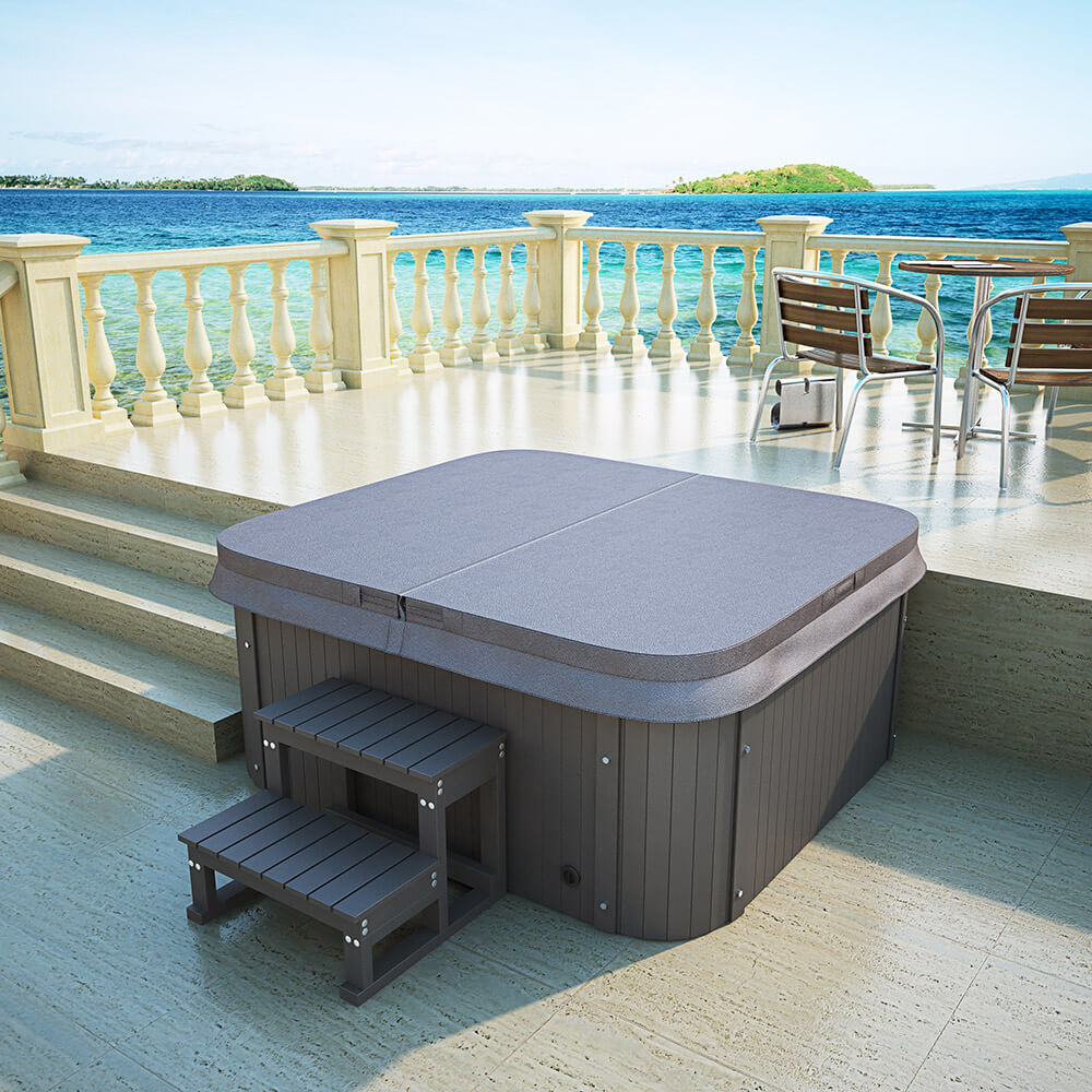 Home Deluxe Outdoor Whirlpool Thermoabdeckung SEA STAR