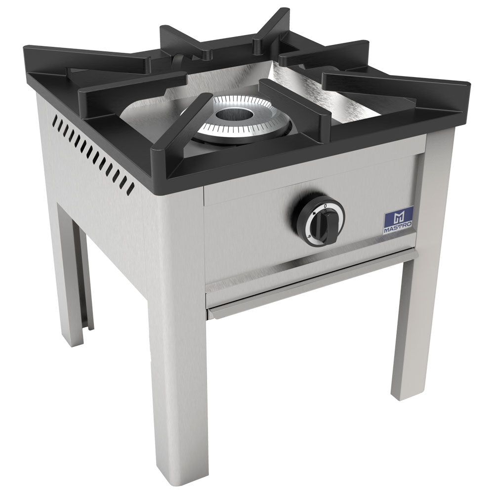Virtus Gas-Hockerkocher mit 1 Brenner 12 kW