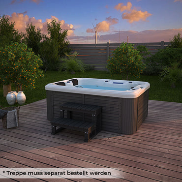 Home Deluxe Outdoor Whirlpool BEACH PURE - 210 x 155 x 83 cm