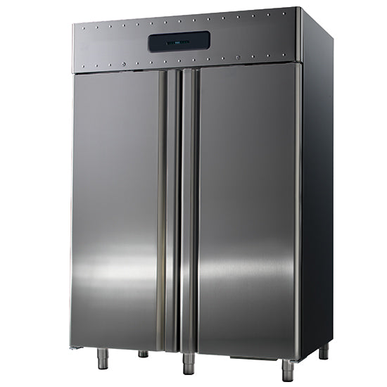 Virtus Bäckereikühlschrank 1400 Liter aus Edelstahl, 60x40 cm, -2°/+8°C