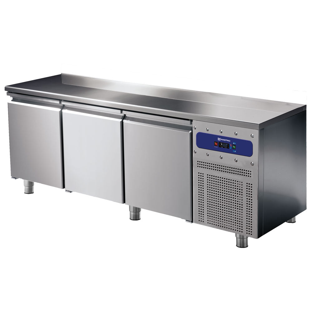 Virtus Kühltisch 600 mm 3 Türen 430x325 mm, -2°/+8°C