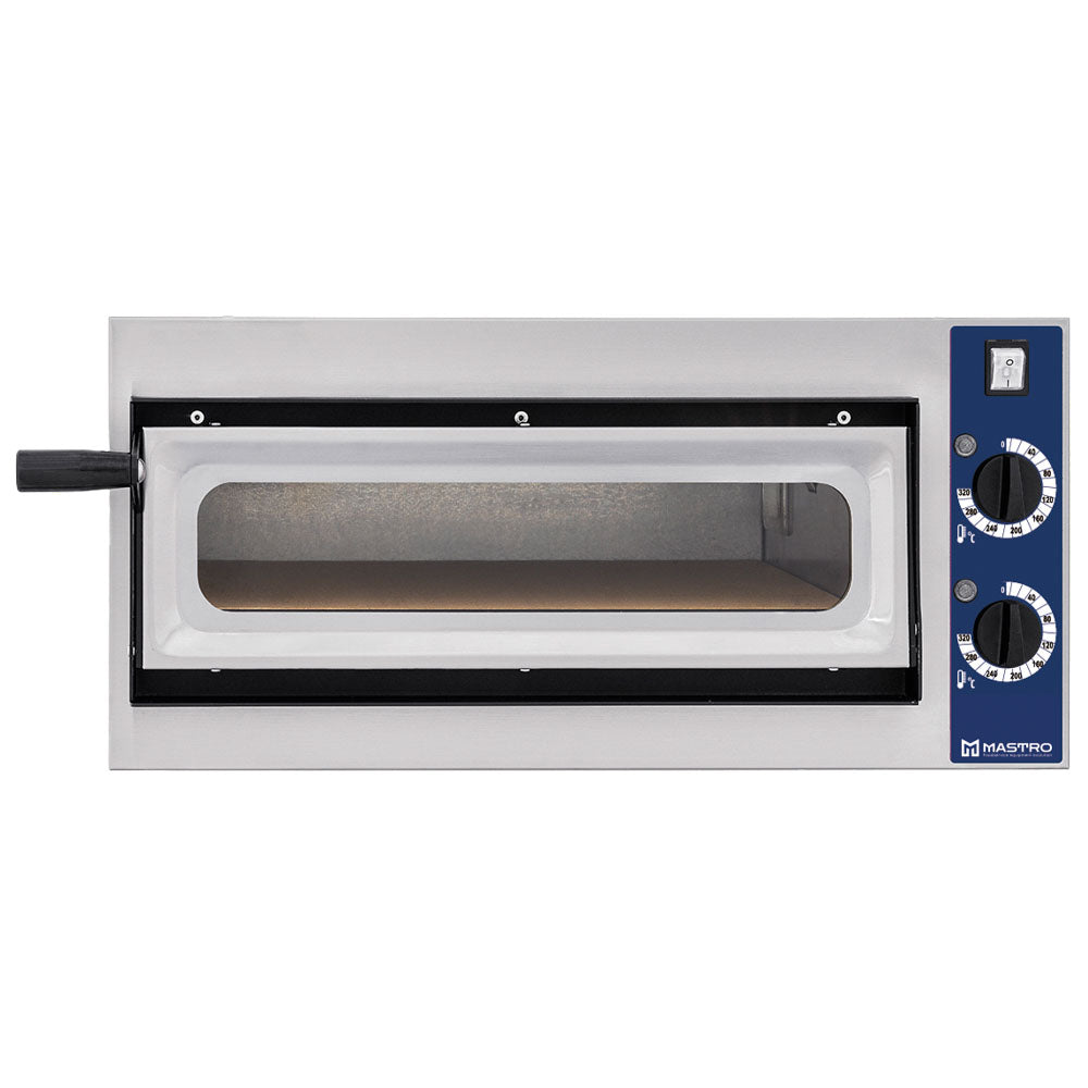 Virtus Elektro-Pizzaofen für 1 Pizza ø 32 cm, mechanische Bedienung
