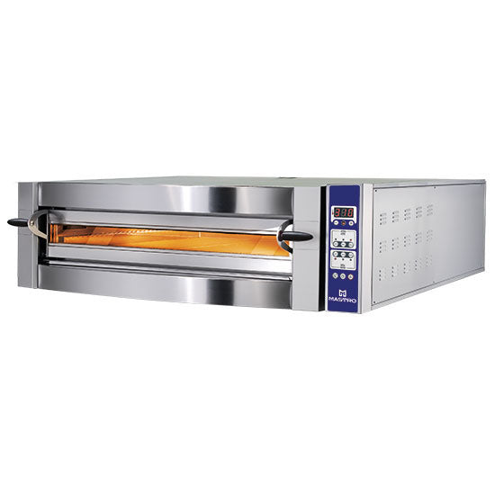 Virtus Elektro-Pizzaofen für 6 Pizzen ø 35 cm, digitale Bedienung