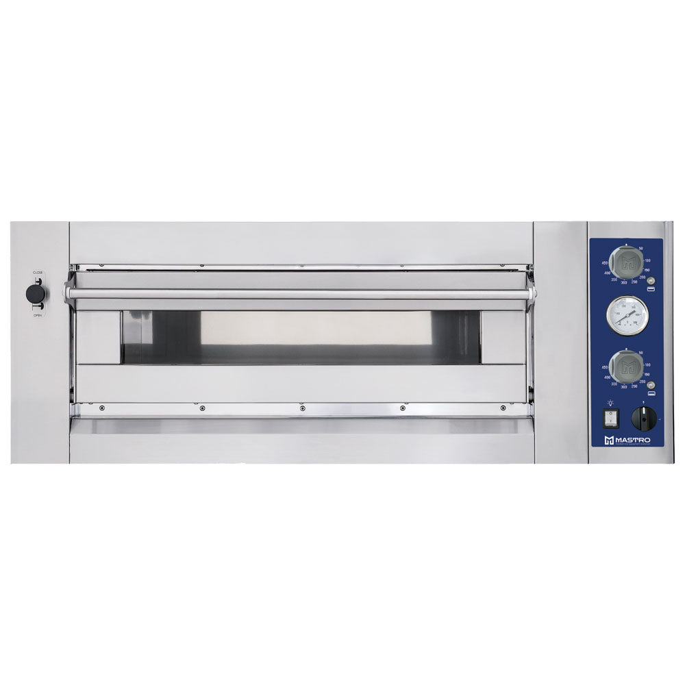 Virtus Elektro-Pizzaofen für 6 Pizzen ø 35 cm, mechanische Bedienung