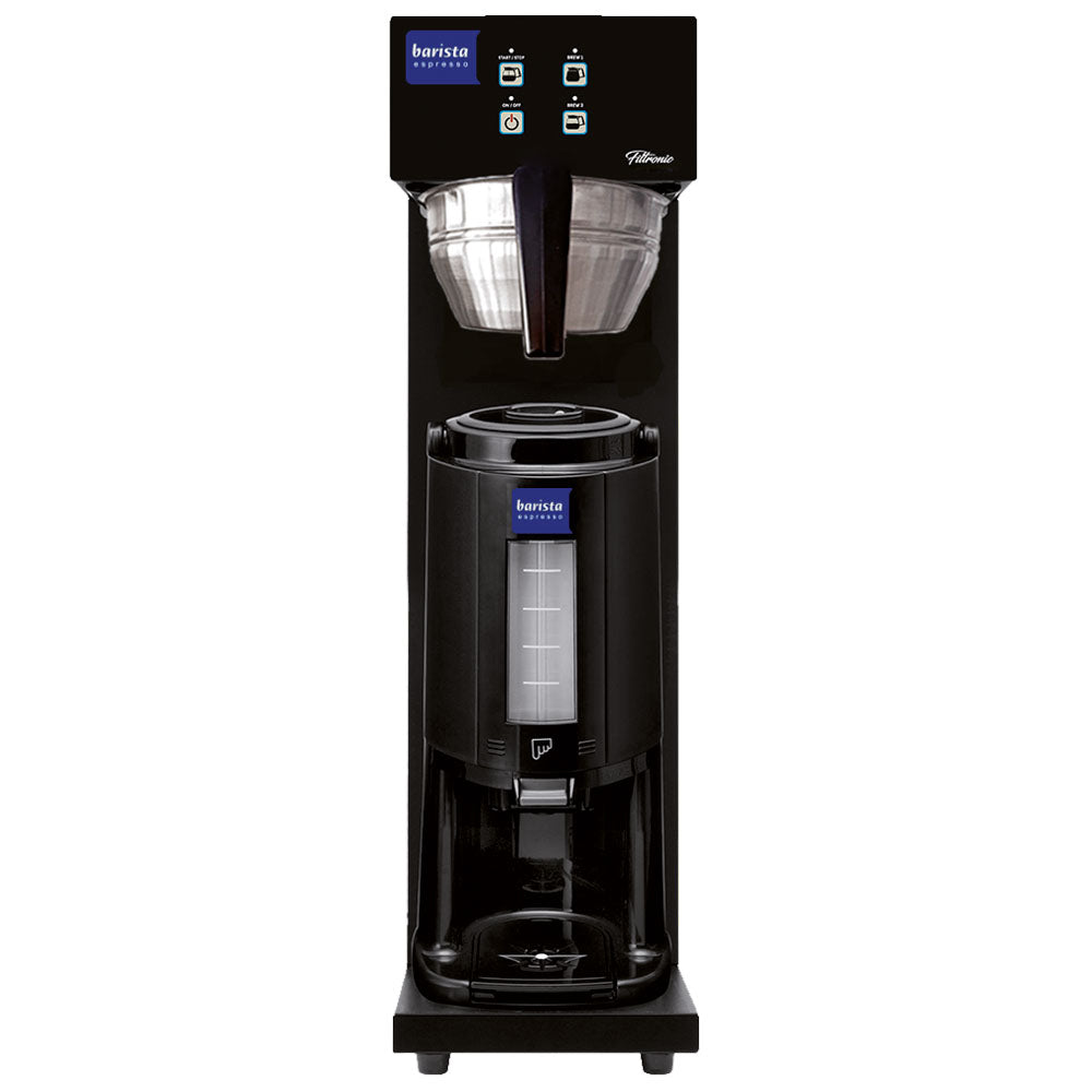 Virtus Filterkaffeemaschine programmierbar mit Isolierkanne 2,5 Liter, Festwasseranschluss