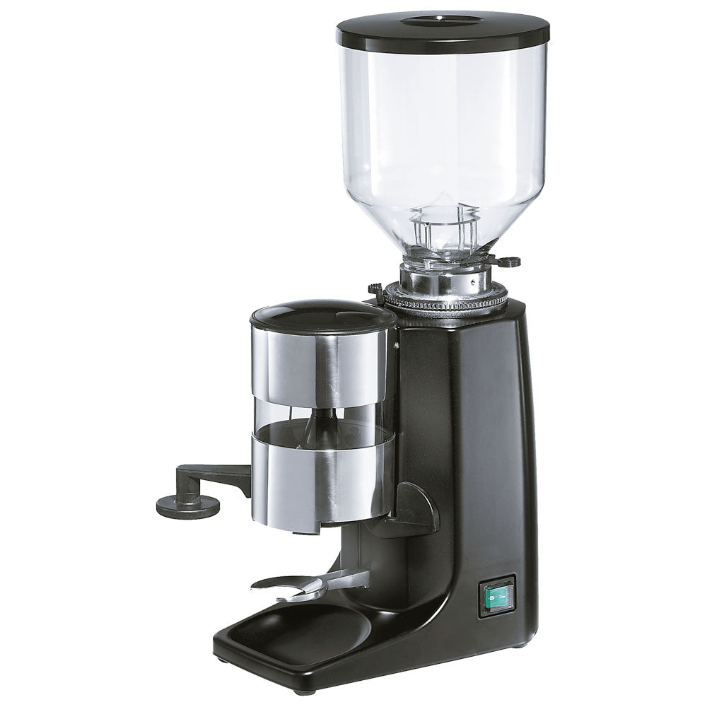 Virtus Kaffeemühle, 1,2 kg Behälter, 4-9 g, schwarz