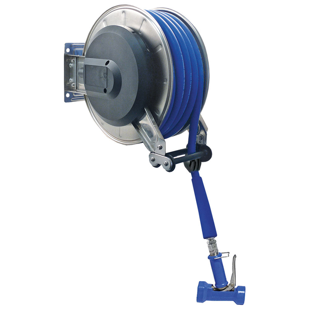 Virtus Schlauchroller mit Handbrause, 10 m, Anschluss 1/2