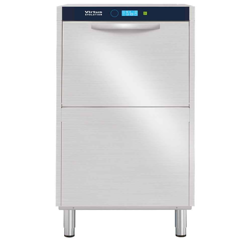 Virtus Topfspüler mit Spülmitteldosierer und Ablaufpumpe, elektronisch, Korbmaß 60x67 cm, max H=47 cm