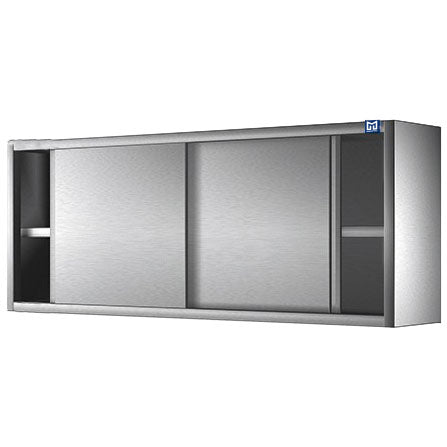 Virtus Wandhängeschrank mit Schiebetüren und Zwischenboden, 1200x400 mm