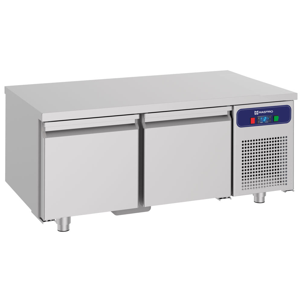 Virtus Kühlunterbau mit 2 Schubladen 1/1 für Kochgeräte, B=1200 mm