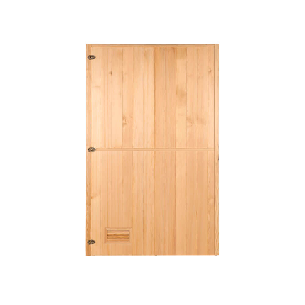 Home Deluxe Traditionelle Sauna SKYLINE L - 150 x 120 cm für 3 Personen