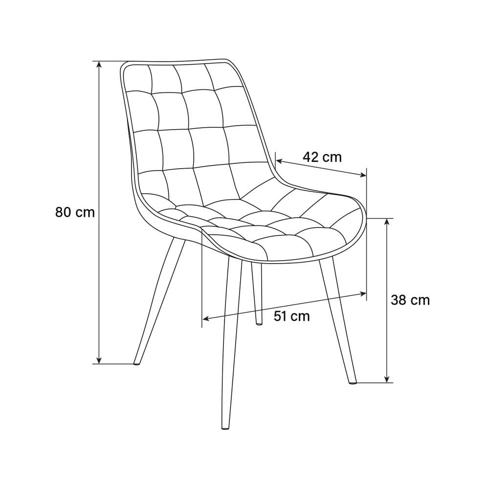 Home Deluxe Essgruppe Eckig AVENCIA inkl. U-Fuß - 240 x 120 cm Fishbone Oak 6 Stühle Hellbraun
