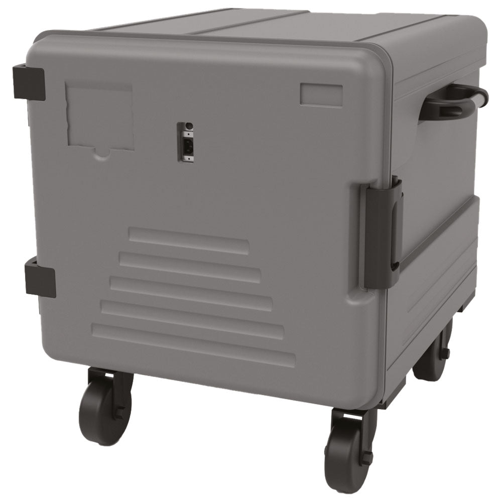 Virtus Thermobox beheizt auf Rädern, 7x GN 2/1 h=65 mm