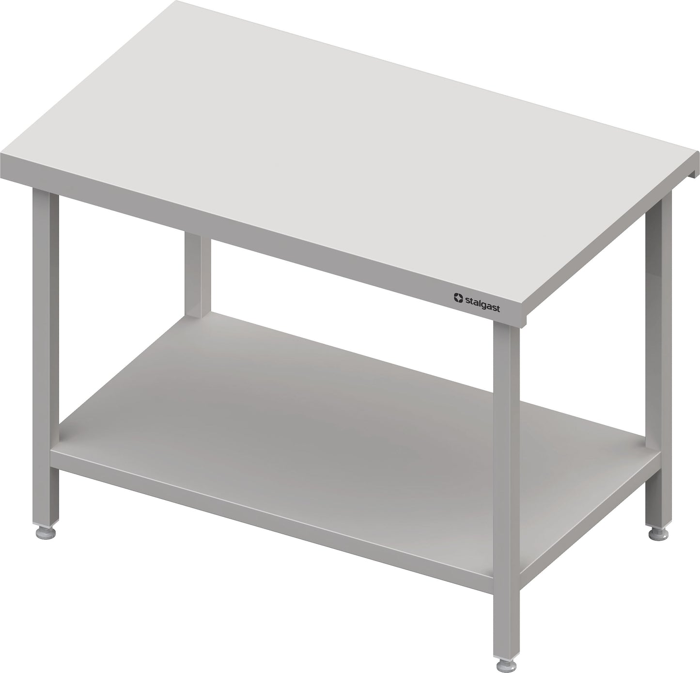 Stalgast Neutralausgabe mit Grundboden 700x750x880 mm, Edelstahlarbeitsplatte