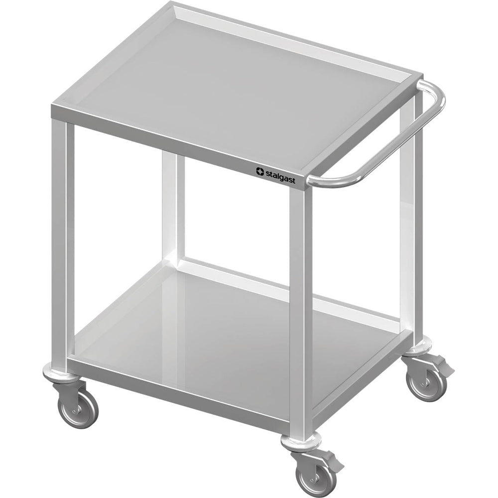 Stalgast Transportwagen mit zwei Böden, 800x600x850 mm, verschweißt