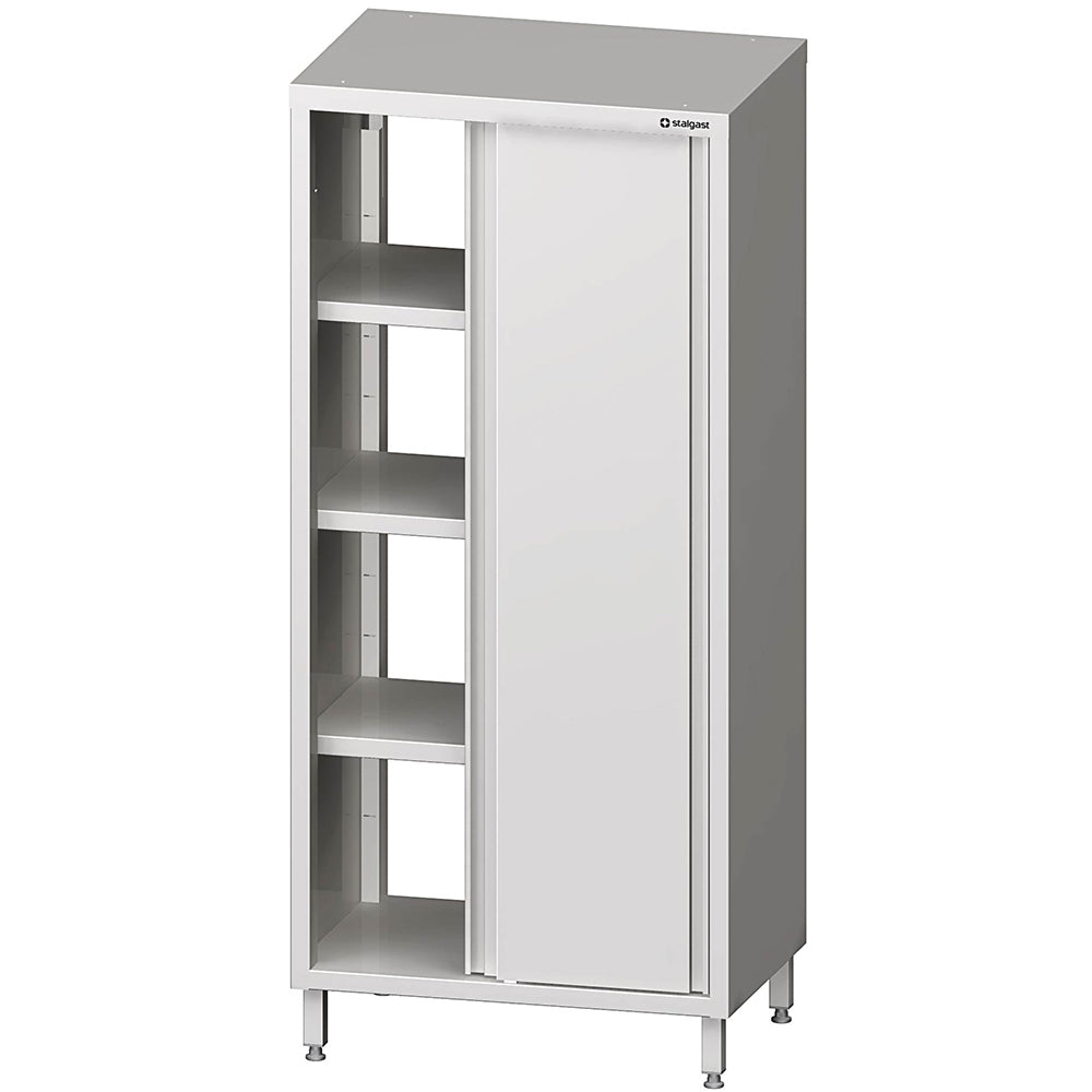 Stalgast Durchreiche-Hochschrank mit Schiebetüren, 900x600x2000 mm, verschweißt