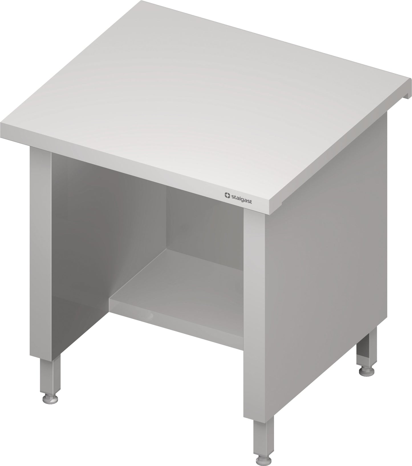 Stalgast Kassenstation "Free Flow" 800x750x880 mm, Edelstahldeckplatte