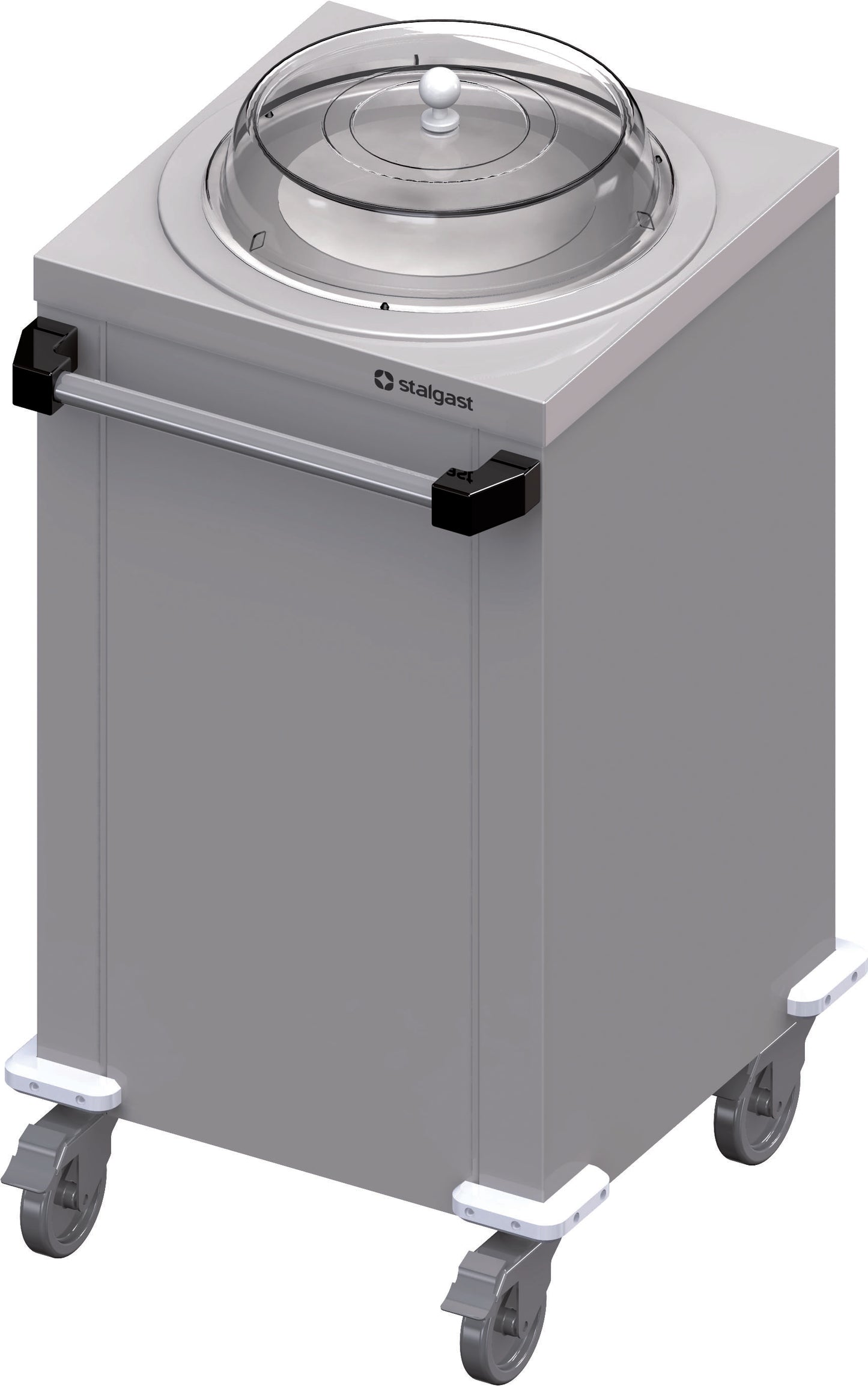 Stalgast Tellerspender, fahrbar 550x510x880 mm für Speisenausgabesysteme