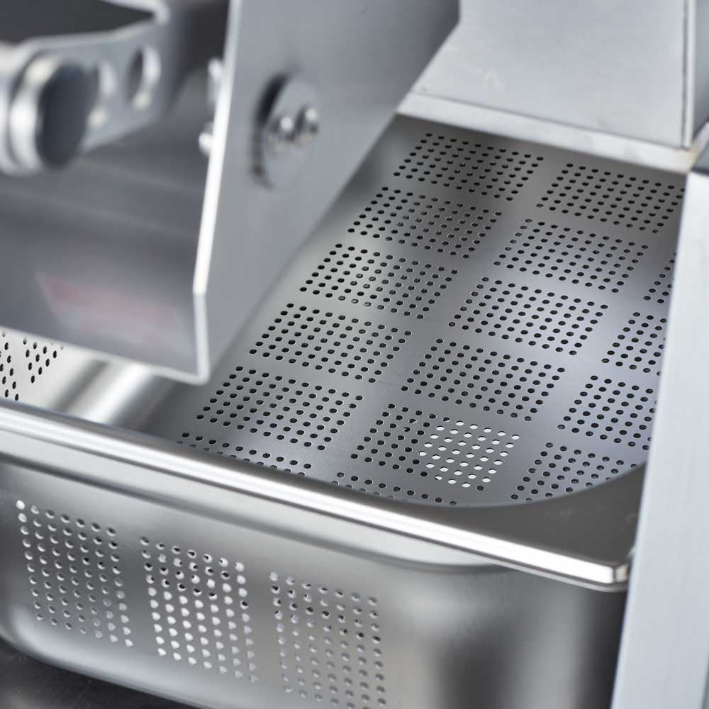 Stalgast 2tlg. Auffangschale für Kartoffelschälmaschine
