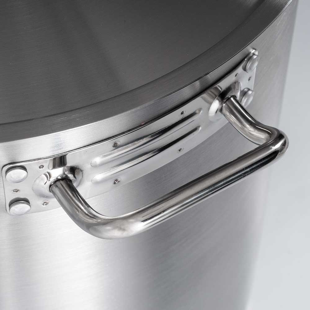 Stalgast Suppentopf mittelhohe Form, mit Deckel, Ø 500 mm, Höhe 320 mm, 62,8 Liter