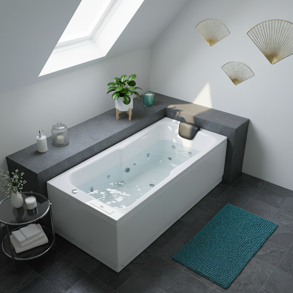 Caribia Rhodos 190x75 Basic Whirlpool