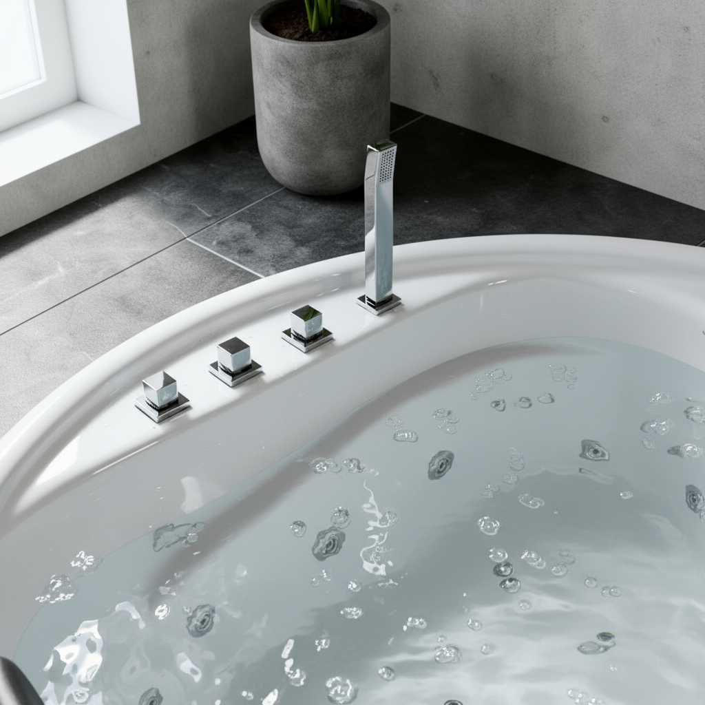 Caribia Vidal Eck Basic 186x186 Whirlpool