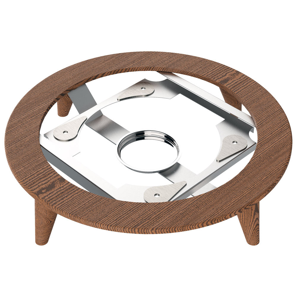 Virtus Ständer für runden Chafing Dish (Holzoptik)