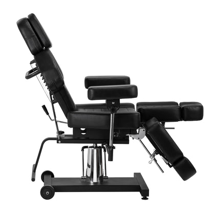 ActiveShop Hydraulischer Tattoo-Stuhl Pro Ink 601A schwarz