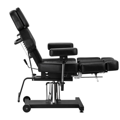 ActiveShop Hydraulischer Tattoo-Stuhl Pro Ink 601A schwarz