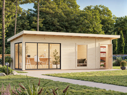 Palmako Andrea 21,1 m2 Slide - Transparent tauchgrundiert