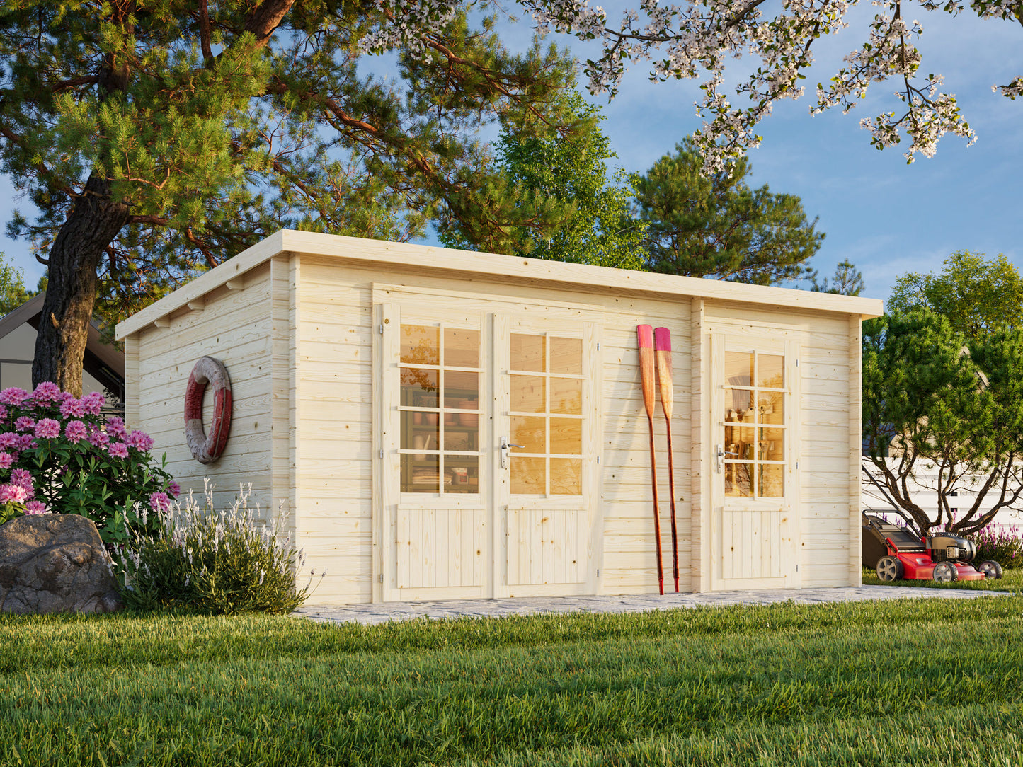 Palmako Ella 13,1 m2 - Naturbelassen