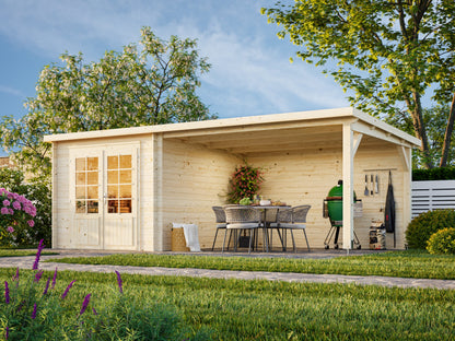 Palmako Ella 6,9+10,0 m2 - Naturbelassen