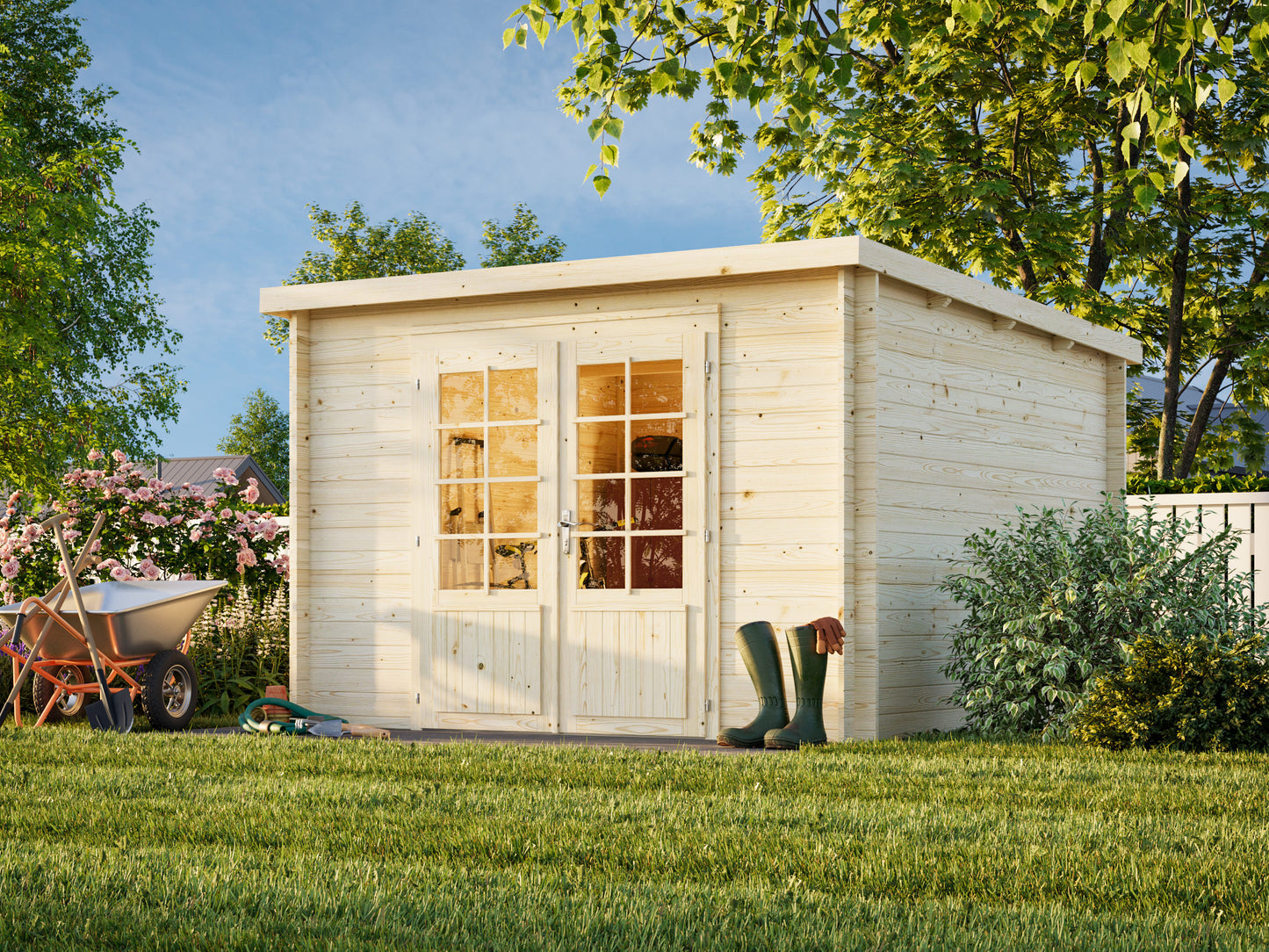 Palmako Ella 8,7 m2 - Naturbelassen