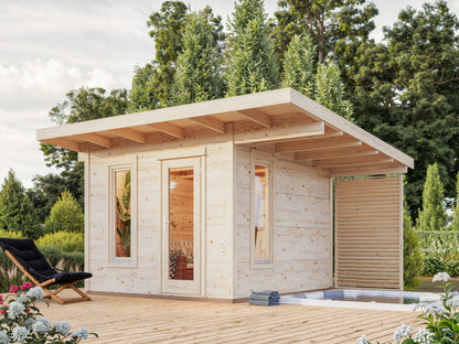 Palmako Grace 8,1+4,1 m2 - Naturbelassen
