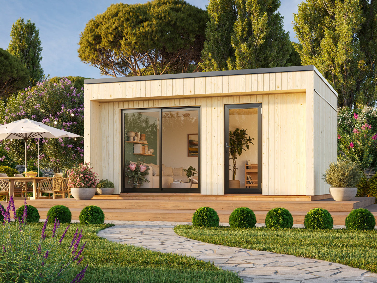 Palmako Johanna 19,4 m2 - Naturbelassen