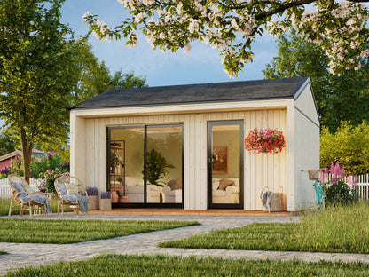 Palmako Rebekka 19,4 m2 - Naturbelassen