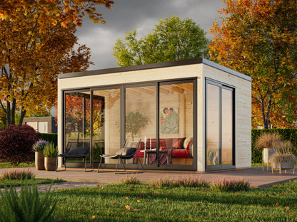 Palmako Serena 12,6 m2 Set 2 Slide - Naturbelassen