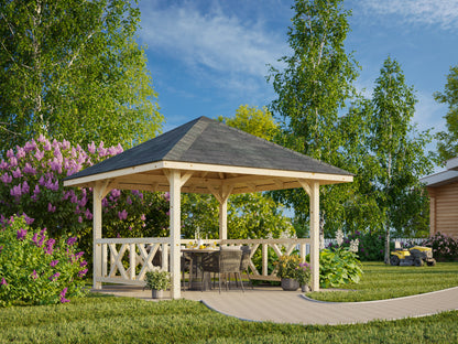 Palmako Bianca 8,3 m2 Set 101 - Naturbelassen