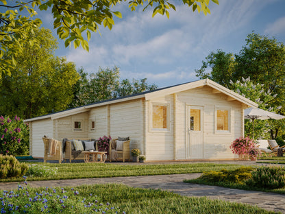 Palmako Emily 39,2 m2 - Naturbelassen
