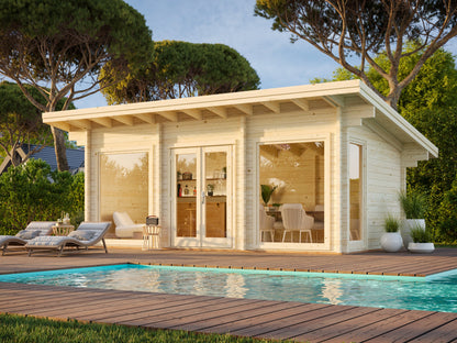 Palmako Heidi 19,7 m2 - Naturbelassen