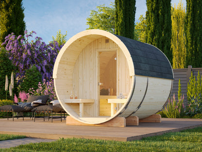 Palmako Anita 1,3+0,7 m2 - Naturbelassen